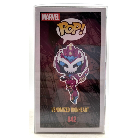 Funko Pop! Spider-Man Maximum Venom Venomized Ironheart #842 F27 - Picture 4 of 6